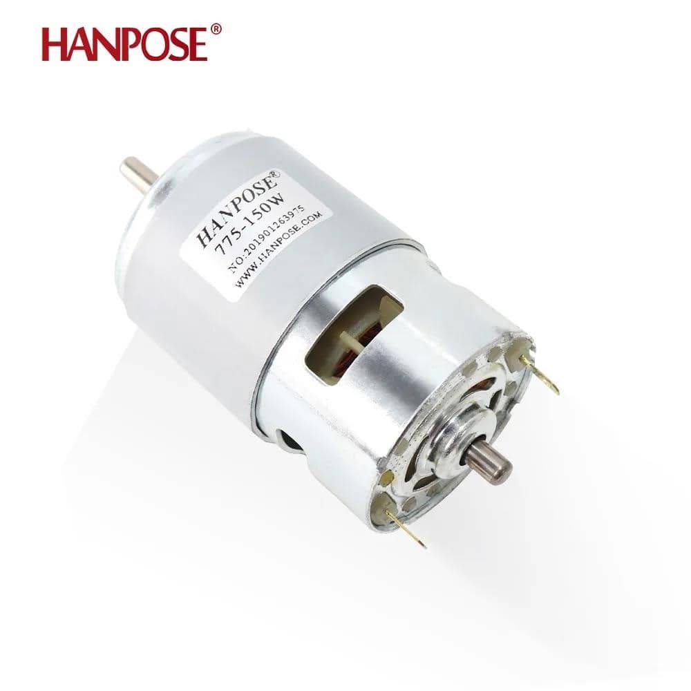 775 150W Fırça DC Motor için 12V Motor Mili Delme Makinesi Çim Biçme ...