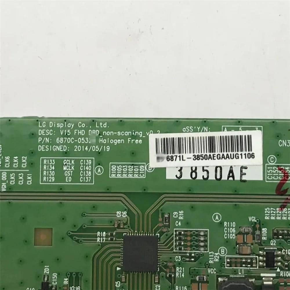 LG 43/49/55 inç V15 FHD DRD 6870C-0532A 6870C-0532B 6870C-0532C için T ...